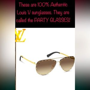 Louis Vuitton “PARTY AVIATOR” Sunglasses